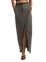 The Sadie Utility Maxi Skirt