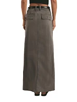 The Sadie Utility Maxi Skirt