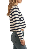 The Annabel Striped Knit Jacket