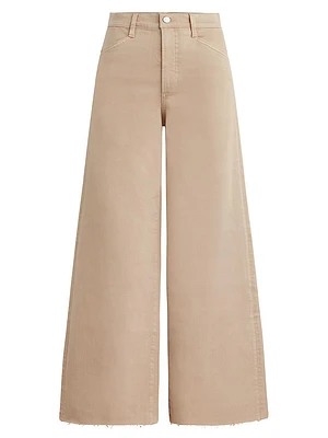 The Mischa Wide-Leg Ankle Jeans