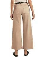 The Mischa Wide-Leg Ankle Jeans