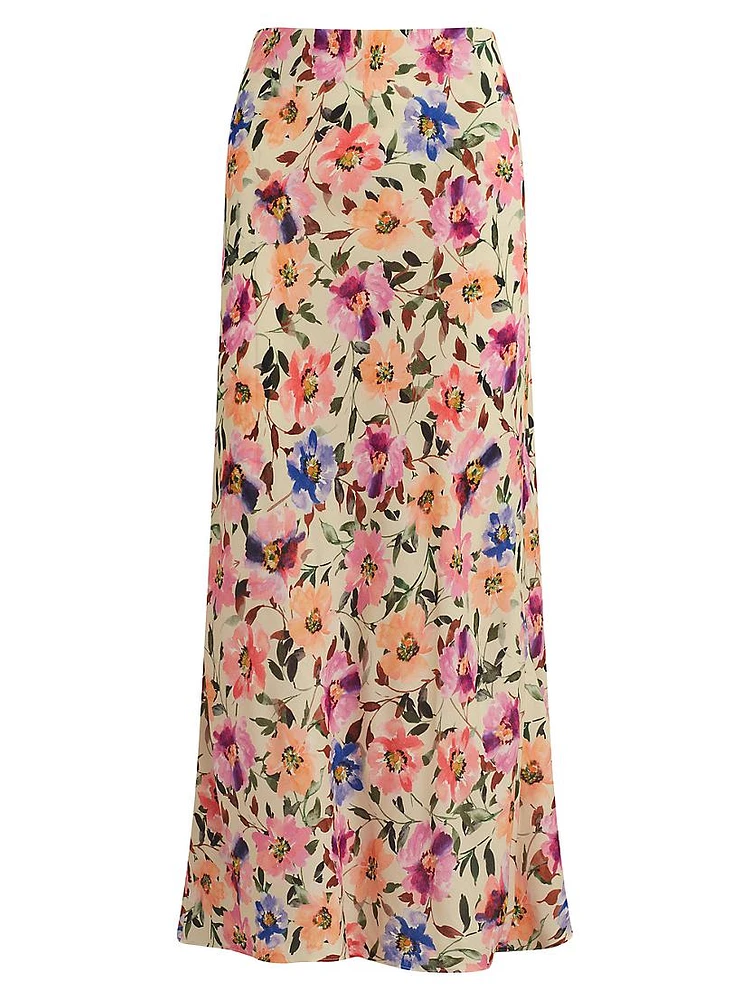 The Favorite Floral Maxi Skirt