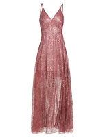 Astro Embellished Slip Gown