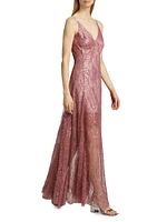 Astro Embellished Slip Gown