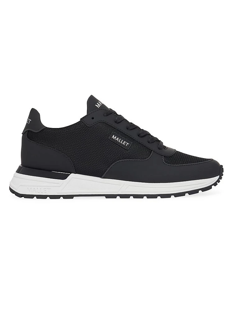 Popham Lite Leather & Mesh Low-Top Sneakers