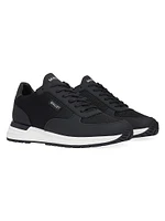 Popham Lite Leather & Mesh Low-Top Sneakers