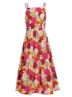 Jacinta Floral Fit & Flare Dress