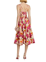 Jacinta Floral Fit & Flare Dress