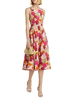 Jacinta Floral Fit & Flare Dress