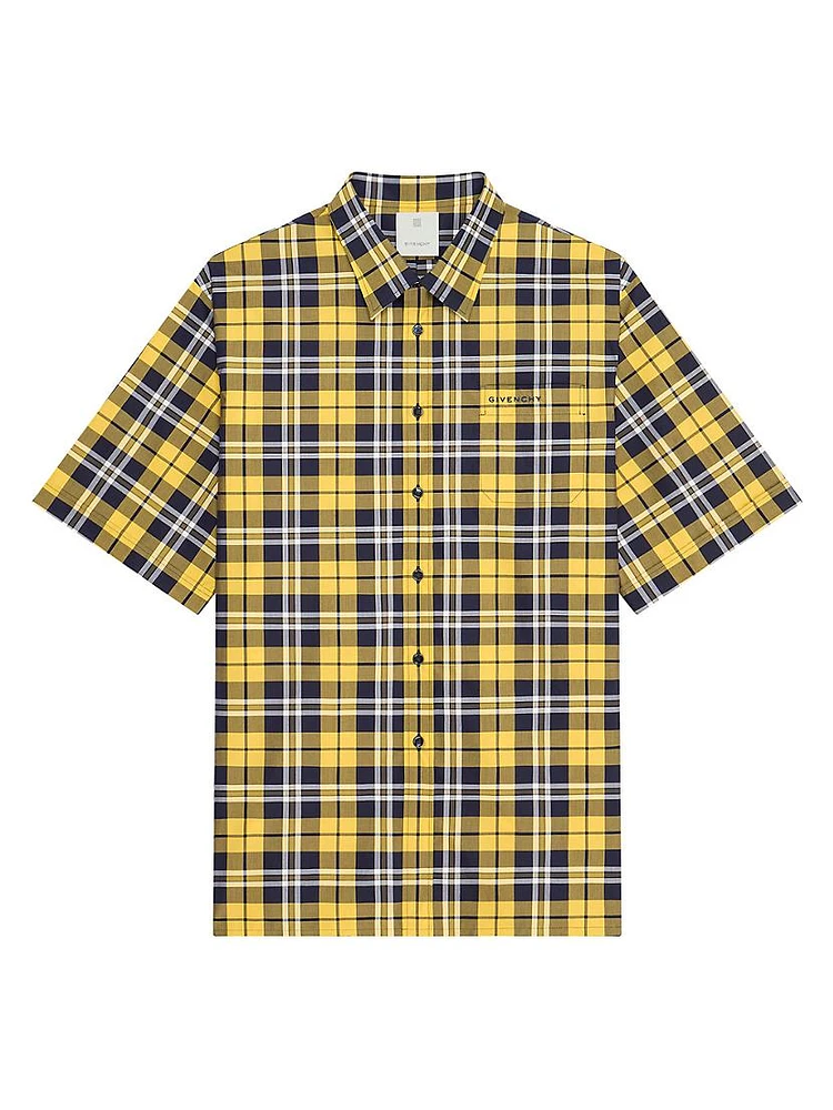 Checked Shirt Cotton