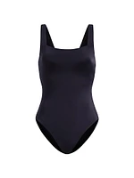 The Miami Square Neck One-Piece Swimsuit