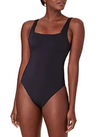 The Miami Square Neck One-Piece Swimsuit