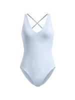 The Elwood V-Neck One-Piece Swimsuit