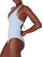 The Elwood V-Neck One-Piece Swimsuit