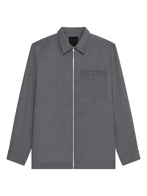 Zipped Shirt Wool