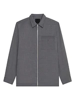 Zipped Shirt Wool