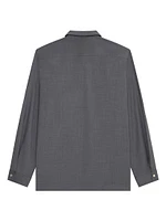 Zipped Shirt Wool