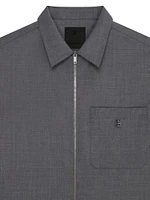 Zipped Shirt Wool