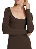 Balerina Knit Body-Con Minidress