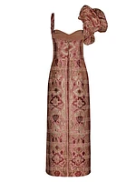 Anouk Navajo Weaver Jacquard Ankle Dress