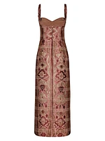 Anouk Navajo Weaver Jacquard Ankle Dress