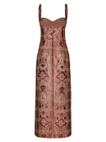 Anouk Navajo Weaver Jacquard Ankle Dress