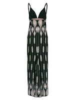 Anouk Leaving Tradition Embroidered Maxi Dress