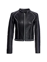 Stud Leather Jacket