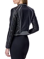 Stud Leather Jacket