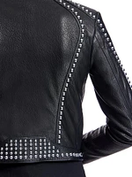 Stud Leather Jacket