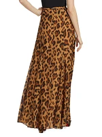 Luca Silk Maxi Skirt