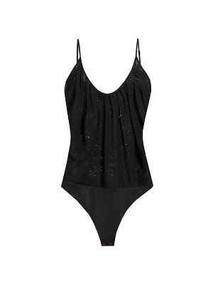 Gelina Rusched Bodysuit