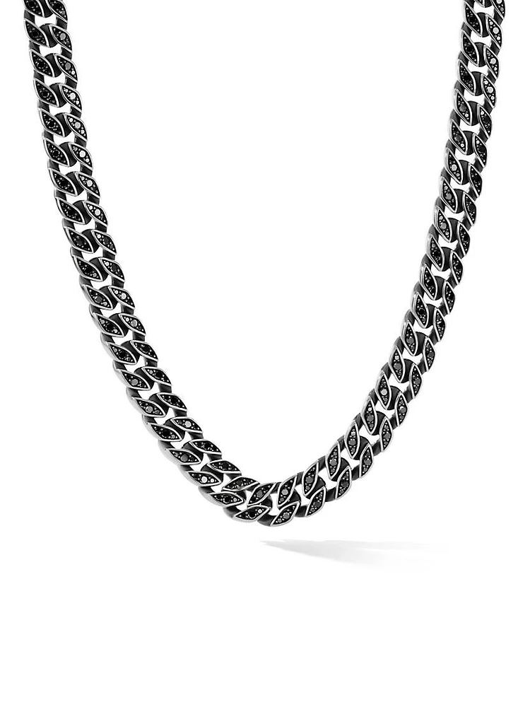 Curb Chain Necklace Sterling Silver