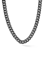 Curb Chain Necklace Sterling Silver