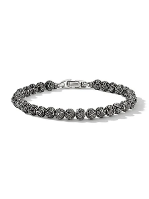 Spiritual Beads Bracelet Sterling Silver