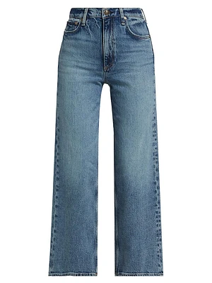 Shea High-Rise Straight-Fit Jeans