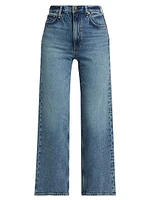 Shea High-Rise Straight-Fit Jeans