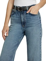 Shea High-Rise Straight-Fit Jeans