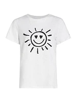 Smiling Sun Cotton T-Shirt