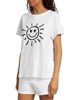 Smiling Sun Cotton T-Shirt