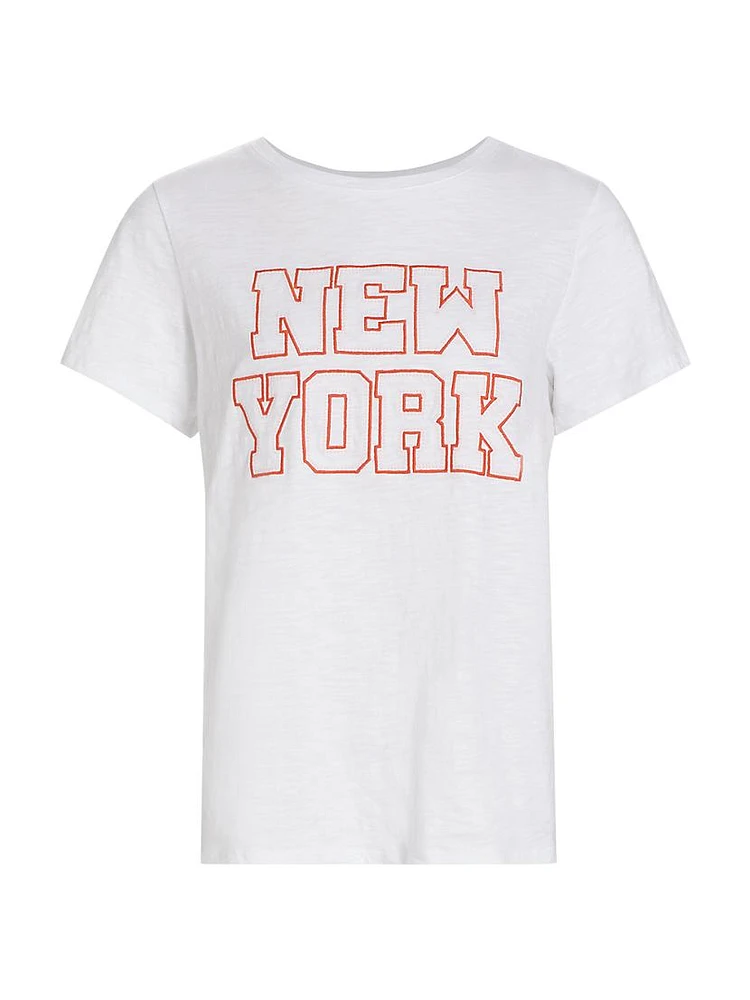 Paris New York Slub T-Shirt