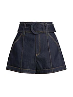 Aldi Belted Denim Shorts