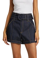 Aldi Belted Denim Shorts