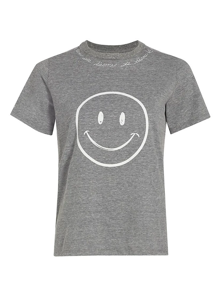 Smiley Love Letter Cotton Tee