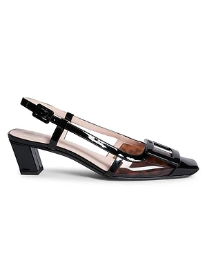 Belle Vivier 45MM Turtle Slingback Pumps