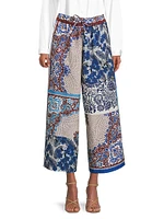 West Cotton Patchwork Trousers