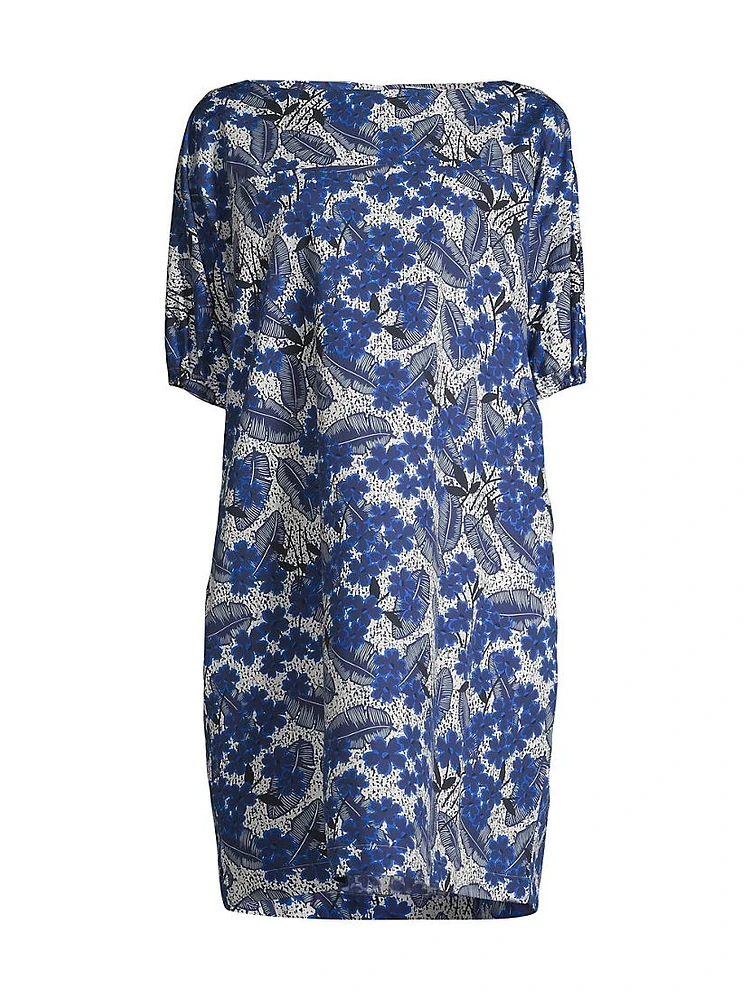 Astor Cotton Floral Shift Dress