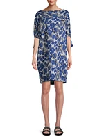 Astor Cotton Floral Shift Dress