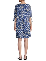 Astor Cotton Floral Shift Dress