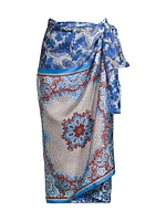 Nuevo Silk Wrap Skirt